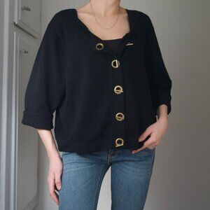 Spense - Cardigan with Gold Toggle Buttons